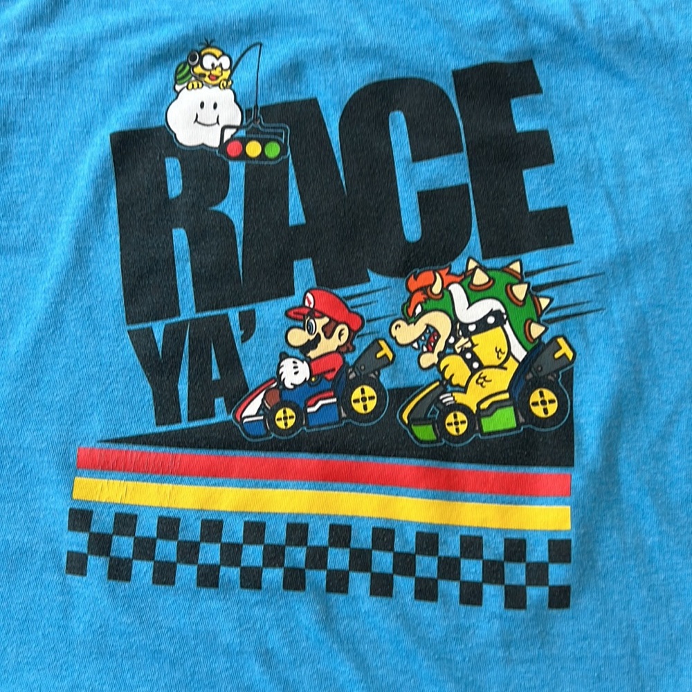 MARIOKART “RACE YA’” BOYS TEE. SIZE S - Picture 2 of 4